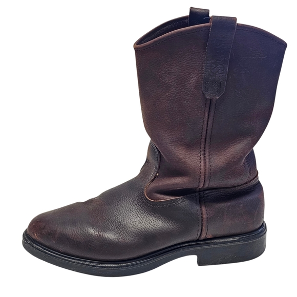 Red Wing Mens Size 13 EE Wide 1159 Pecos Brown Leather Super Sole Work Boots USA - Picture 4 of 15